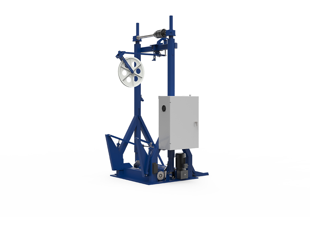 Cable redde-off & Take-Up Machina